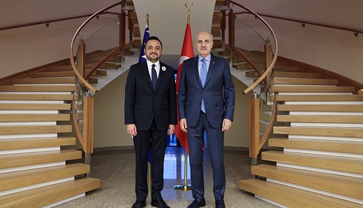 Meclis Başkanı Kurtulmuş, Türkiye'nin Saraybosna Büyükelçiliğini ziyaret etti
