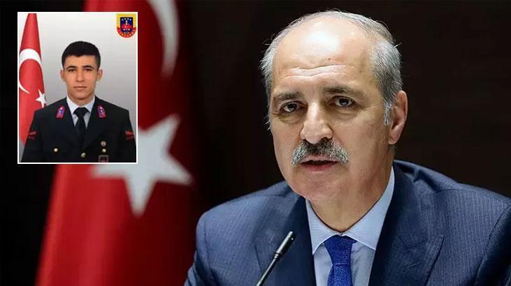TBMM Başkanı Kurtulmuş'tan şehit Uzman Çavuş Yücel Yeşil için taziye mesajı yayımladı