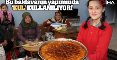 Amasyalı Ninelerden Torunlarına ‘Küllü Baklava’ Dersi