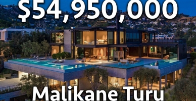 $54.950.000'lık Ultra Modern Los Angeles Malikane Turu
